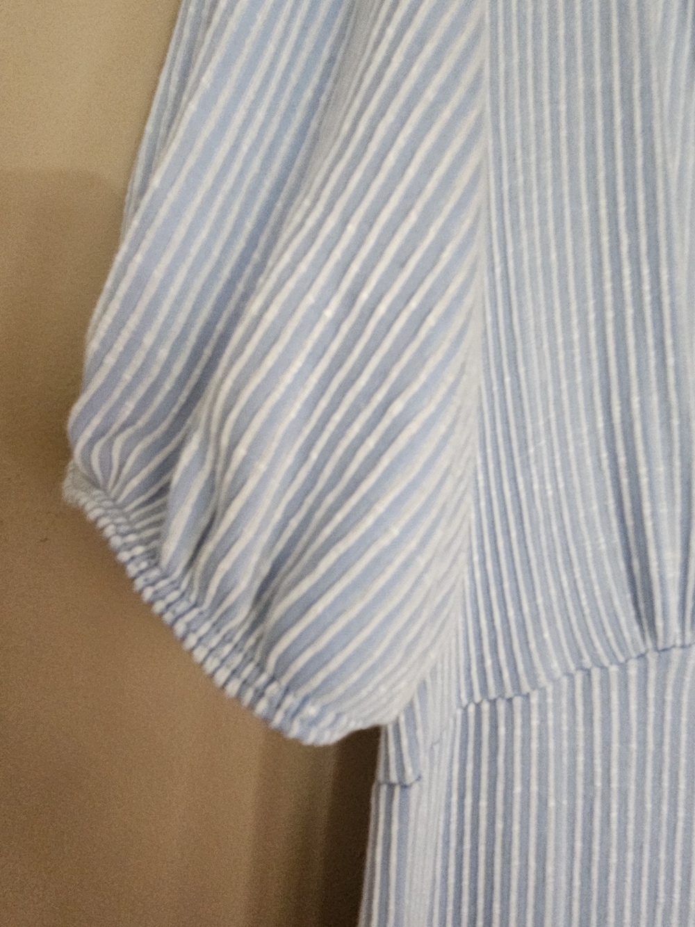 Caution To The Wind Light Blue Button-Front midi Dress - Picture 7 of 9